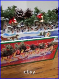 Vintage Retro 70s Electric Light Up Merry Christmas Holiday Sign MIB