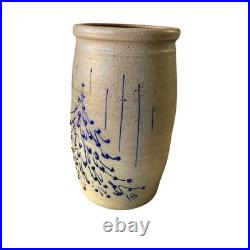 Vintage Salmon Falls Stoneware Salt Glazed Christmas Tree Bear 7 Helen Berg