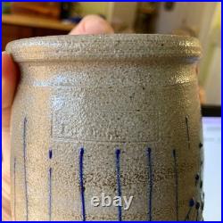 Vintage Salmon Falls Stoneware Salt Glazed Christmas Tree Bear 7 Helen Berg