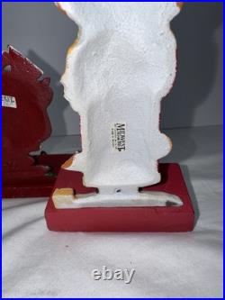 Vintage Set Of 3 Cast Iron Midwest Cannon Falls Christmas Stocking Holders
