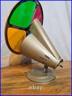 Vintage Spartus Rotating Color Wheel Christmas tree color wheel