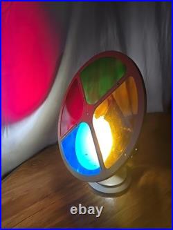 Vintage Spartus Rotating Color Wheel Christmas tree color wheel