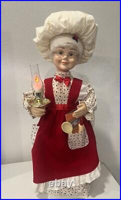 Vintage TELCO MOTIONETTES OF CHRISTMAS Mrs. Claus 1993 Animated Figure 24 EUC Vintage TELCO MOTIONETTES OF CHRISTMAS Mrs. Claus 1993 Animated Figure 24 EUC