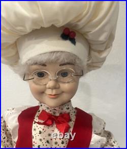 Vintage TELCO MOTIONETTES OF CHRISTMAS Mrs. Claus 1993 Animated Figure 24 EUC Vintage TELCO MOTIONETTES OF CHRISTMAS Mrs. Claus 1993 Animated Figure 24 EUC