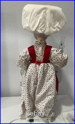 Vintage TELCO MOTIONETTES OF CHRISTMAS Mrs. Claus 1993 Animated Figure 24 EUC Vintage TELCO MOTIONETTES OF CHRISTMAS Mrs. Claus 1993 Animated Figure 24 EUC