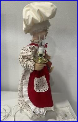 Vintage TELCO MOTIONETTES OF CHRISTMAS Mrs. Claus 1993 Animated Figure 24 EUC Vintage TELCO MOTIONETTES OF CHRISTMAS Mrs. Claus 1993 Animated Figure 24 EUC