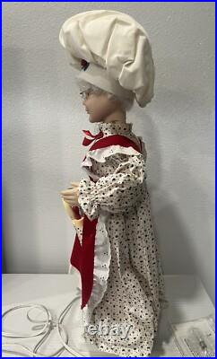 Vintage TELCO MOTIONETTES OF CHRISTMAS Mrs. Claus 1993 Animated Figure 24 EUC Vintage TELCO MOTIONETTES OF CHRISTMAS Mrs. Claus 1993 Animated Figure 24 EUC
