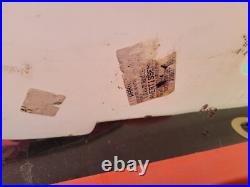 Vintage TPL Christmas Santa Claus Sleigh withStakes Blow Mold