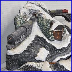 Vintage Tampa Bay Mold 1992 Rare Light Up Ceramic Christmas Village Centerpiece