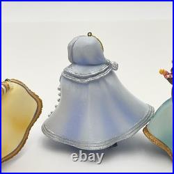 Vintage Thomas Kinkade Old World Santas Ornaments Set of 3 Ashton-Drake 2003