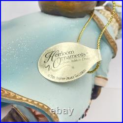 Vintage Thomas Kinkade Old World Santas Ornaments Set of 3 Ashton-Drake 2003