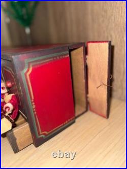 Vintage Wooden Advent Calendar 25 Drawers, Tree & Decorations HARD TO FIND