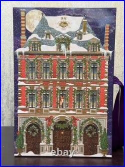 Vosges Haut-Chocolat Advent Calendar Empty Keepsake Box 24 Drawer Christmas Deco