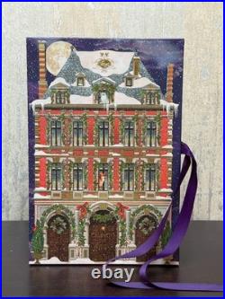 Vosges Haut-Chocolat Advent Calendar Empty Keepsake Box 24 Drawer Christmas Deco