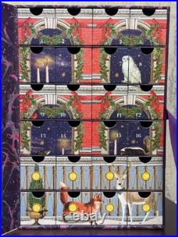 Vosges Haut-Chocolat Advent Calendar Empty Keepsake Box 24 Drawer Christmas Deco