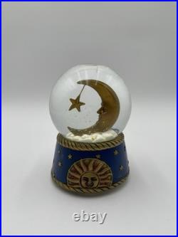 Vtg 1992 Vandor When You Wish Upon A Star Musical Celestial Snow Globe Sun Moon Vtg 1992 Vandor When You Wish Upon A Star Musical Celestial Snow Globe Sun Moon