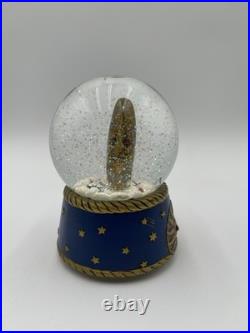 Vtg 1992 Vandor When You Wish Upon A Star Musical Celestial Snow Globe Sun Moon