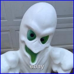Vtg Empire Blow Mold Ghost Halloween Lighted Yard Decor 34 Retro 1990s White