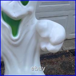 Vtg Empire Blow Mold Ghost Halloween Lighted Yard Decor 34 Retro 1990s White