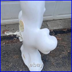 Vtg Empire Blow Mold Ghost Halloween Lighted Yard Decor 34 Retro 1990s White