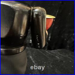 Vtg German Angel & Soilder Wood Candle Holders Schalling Holzkunst Seiffen 9.5