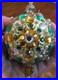 Vtg_June_Zimonick_Christmas_Ornament_Emerald_Green_Gold_RARE_Swarovski_01_doj
