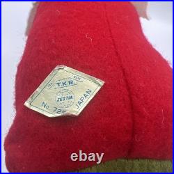 Vtg Large Head Elf Knee Hugger Christmas Ornament Japan 12 Orig Tag & Hanger