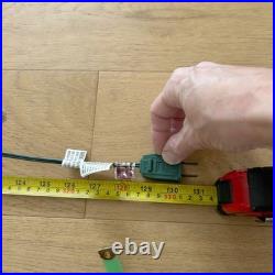 Vtg Lighted Candy Cane Pathway Lights Set of 5 Blow Mold Christmas Yard Decor