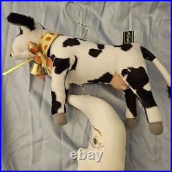 Vtg RARE Mark Roberts Cow Jumped Over The Moon Hanging Display Htf