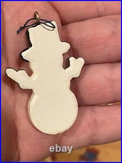 Vtg Santa Advent Wooden Calendar 24 Hanging Ornament's Costco Complete Read