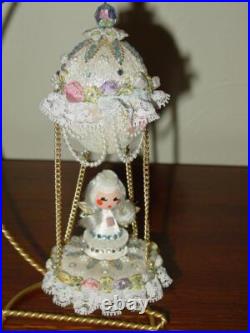 Vtg Zimonick RARE Swarovski Christmas Ornament SUGAR PLUM FAIRY #87 Vtg Zimonick RARE Swarovski Christmas Ornament SUGAR PLUM FAIRY #87