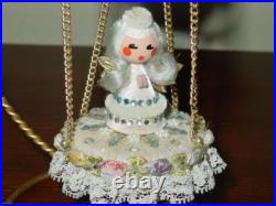 Vtg Zimonick RARE Swarovski Christmas Ornament SUGAR PLUM FAIRY #87