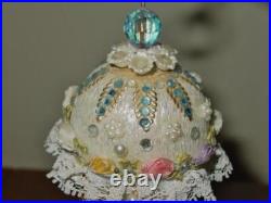 Vtg Zimonick RARE Swarovski Christmas Ornament SUGAR PLUM FAIRY #87