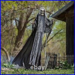 WAIT 4 IT! HALLOWEEN PROP 6'Animated RISING MOTION GHOUL w SOUNDS PRE SALE