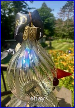 WATERFORD Holiday Heirloom JOL Christmas Glass Ornament Jim O'Leary Snowman