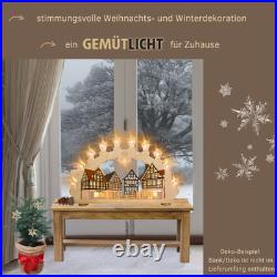 WEIGLA Schwibbogen old town I light arch Erzgebirge I Christmas decoration inside