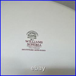 WILLIAMS-SONOMA Limited Edition PILLIVUYT ALPINE NIGHT Platter 16 x 12