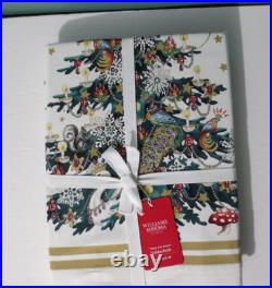 WILLIAMS-SONOMA New TWAS THE NIGHT BEFORE CHRISTMAS Tablecloth 70 x 120