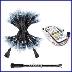 WS2811 Full Color LED Pixel Light Module IP68 Sign Advertising Lights+Controller