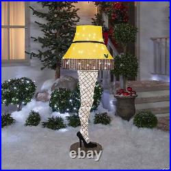 Wait For It! 2024 Christmas Story 5' Lighted Leg Lamp Outdoor Decor Pre Sale