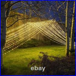 Warm White LED Rope Light Tent Lighting 10 Foot x 30 Foot 3600 LEDs Cle Warm White LED Rope Light Tent Lighting 10 Foot x 30 Foot 3600 LEDs Cle