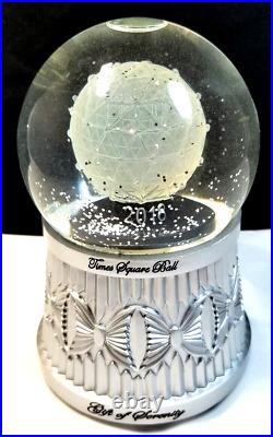 Waterford 2018 Times Square Snowglobe Gift of Serenity #40028634 Boxed with tags