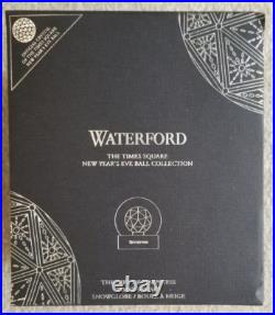 Waterford 2021 Times Square Snowglobe Snow Globe Gift of Happiness 1055465 Boxed