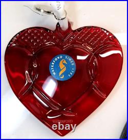 Waterford 2023 Times Square The Gift of Love Heart Ornament #1061927 Boxed withtag