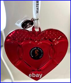 Waterford 2023 Times Square The Gift of Love Heart Ornament #1061927 Boxed withtag