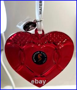 Waterford 2023 Times Square The Gift of Love Heart Ornament #1061927 Boxed withtag