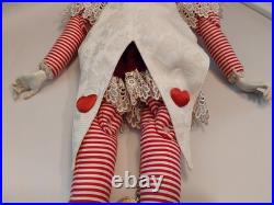 Wayne M. Kleski I'm Late Whimsical 28 Inch Tall Rabbit Doll Wayne M. Kleski I'm Late Whimsical 28 Inch Tall Rabbit Doll