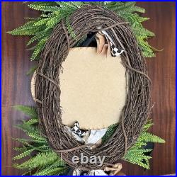 Welcome' Door Wreath