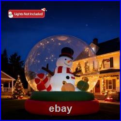 Wellcomer 16 Ft Inflatable Snowman SnowGlobe Christmas Décor