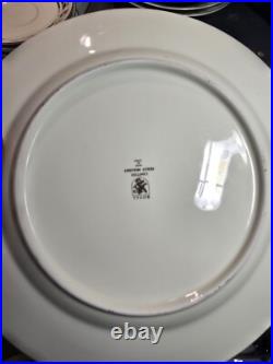 Whole Set Of Vintage Royal Limited Holly Holiday Christmas Plates, Cups, Bowls